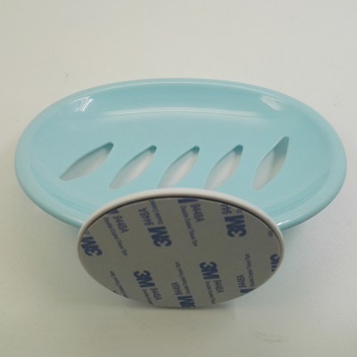 Eco-friendly wall mounted suction cup plastic soap dishes holder