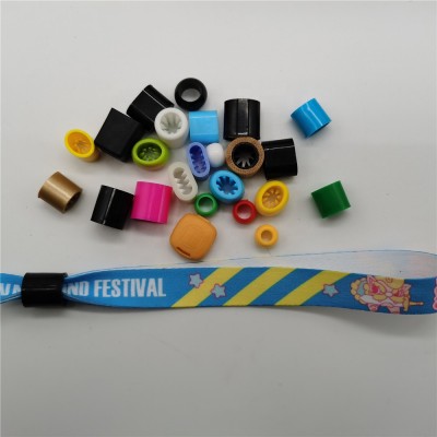 Promotion Fashion Custom Festival Woven Fabric Wristbands for Events or love gift